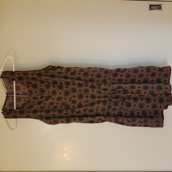 Gibson Romper Cute Patterned Size Medium Shorts Pockets! - Picture 2 of 12